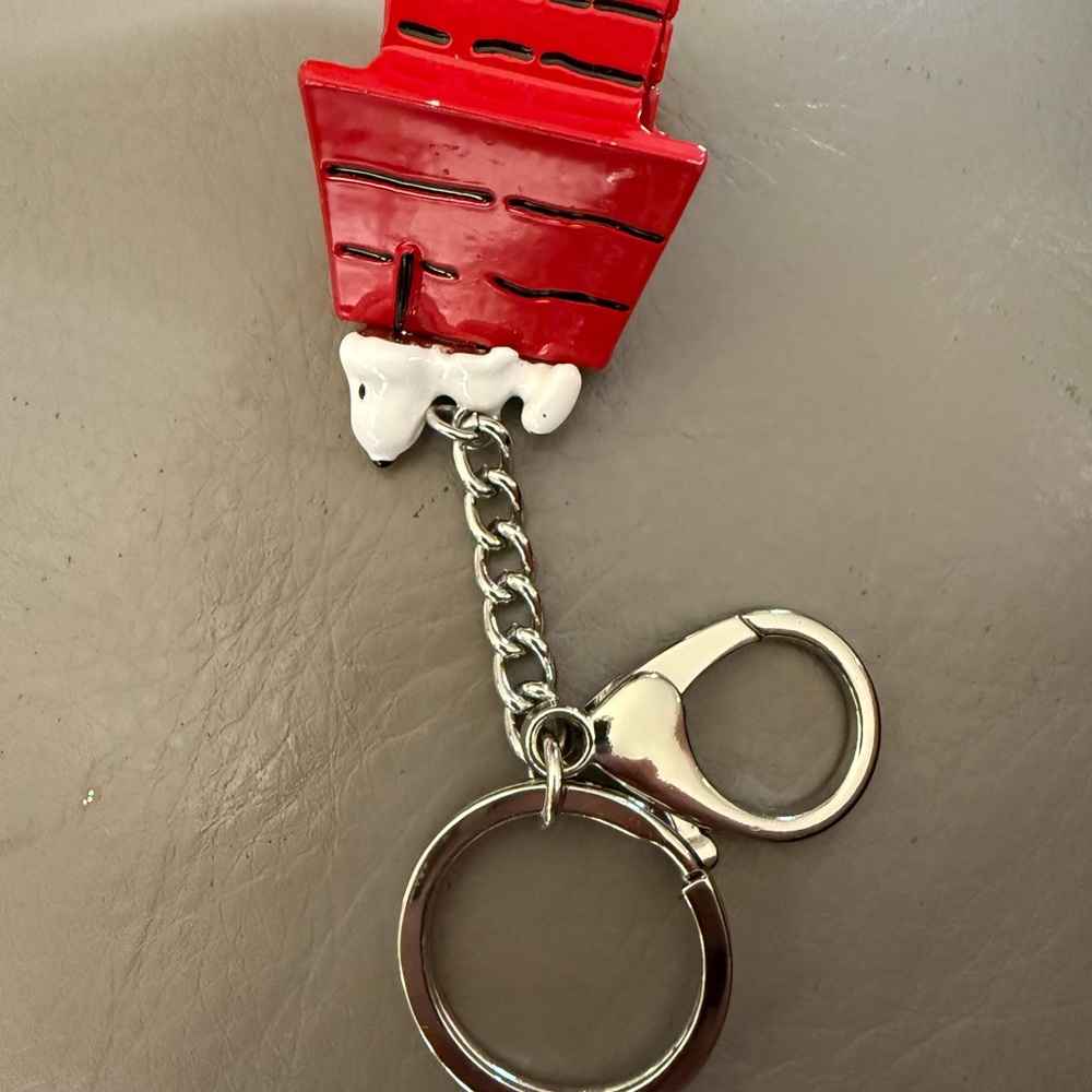 Baublebar Snoopy on Doghouse Keychain